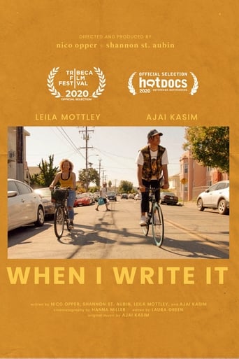 Poster of When I Write It