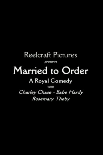 Poster of Married to Order