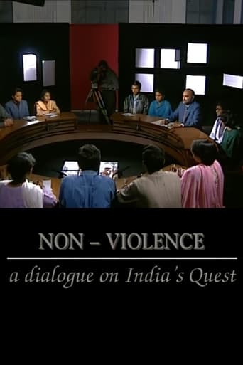 Poster of Non Violence- A Dialogue of India's Quest