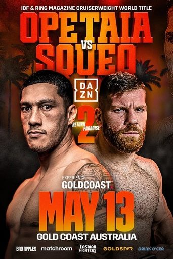 Poster of Jai Opetaia vs. Claudio Squeo