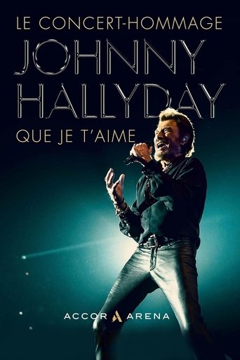 Poster of Johnny Hallyday : Que je t'aime