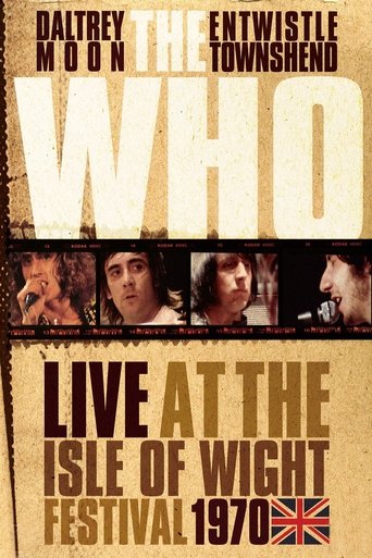 Poster of The Who:  Live at the Isle of Wight Festival 1970