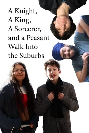 Poster of A Knight, a King, a Sorcerer, and a Peasant Walk Into the Suburbs