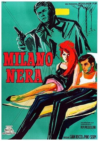 Milano nera Poster of Milano nera