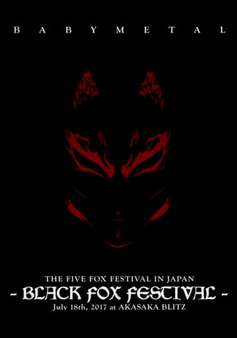 Poster of BABYMETAL THE FIVE FOX FESTIVAL IN JAPAN - BLACK FOX FESTIVAL