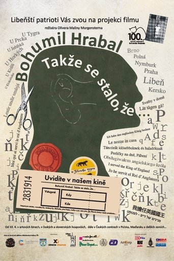 Poster of Bohumil Hrabal „Takže se stalo, že...“