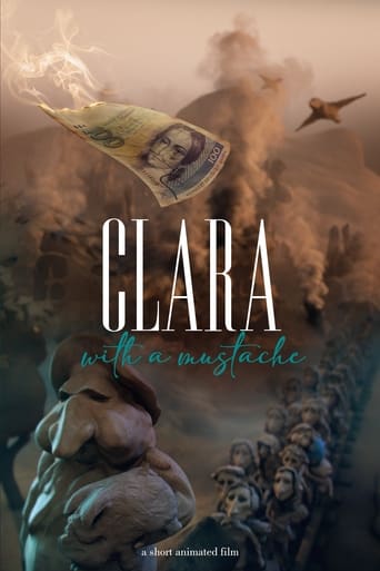 Poster of Clara with a Mustache