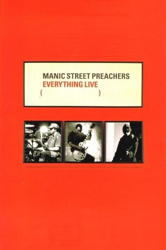 Poster of Manic Street Preachers - Everything Live