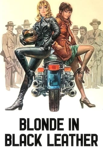 Poster of Blonde in Black Leather