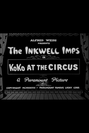 Koko at the Circus Poster of Koko at the Circus