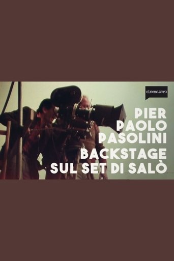 Poster of Backstage on the Set of Salò, or the 120 Days of Sodom