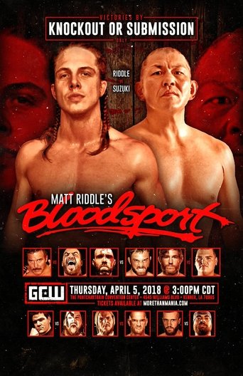 Poster of GCW Matt Riddle's Bloodsport