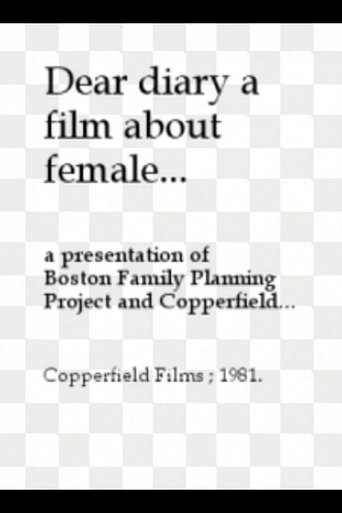 Poster of Dear Diary: A Film About Female Puberty
