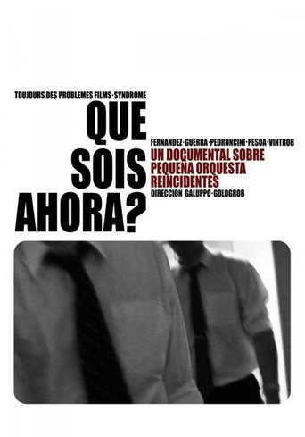 Poster of Qué sois ahora?