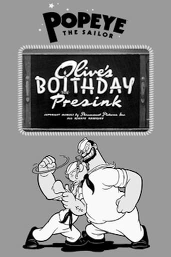 Poster of Olive's Boithday Presink