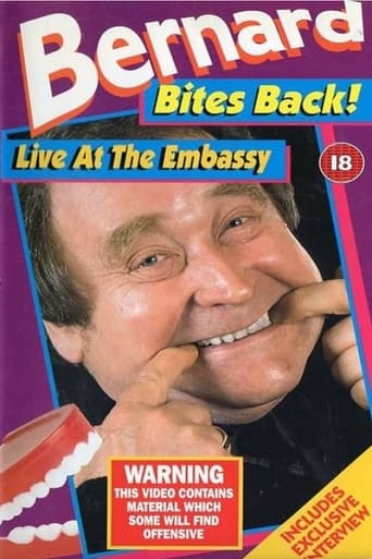 Poster of Bernard Manning Bites Back! - Live At The Embassy