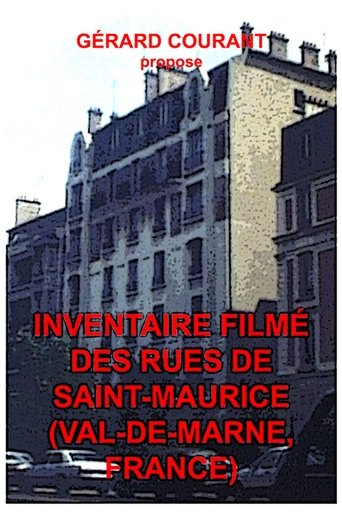 Poster of Inventaire filmé des rues de Saint-Maurice (Val-de-Marne, France)
