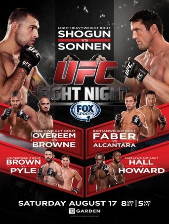 Poster of UFC Fight Night 26: Shogun vs. Sonnen