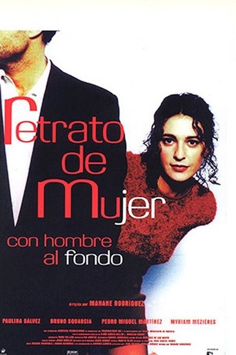 Poster of Retrato de mujer con hombre al fondo