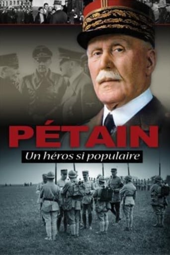 Poster of Pétain, such a popular hero