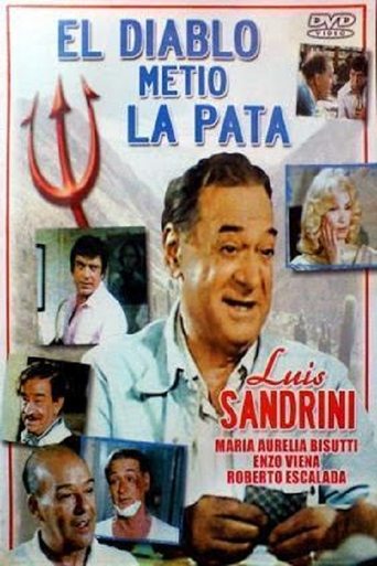 Poster of El Diablo metió la pata