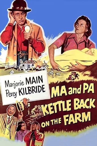 Poster of Ma and Pa Kettle Back on the Farm