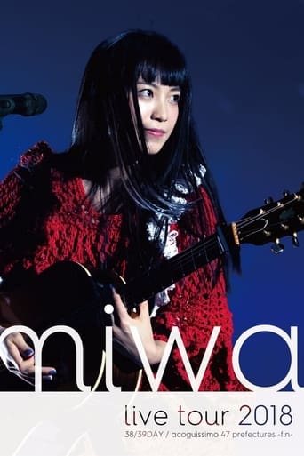 Poster of miwa acoustic live tour 2018 "acoguissimo 47 Todofuken ~ Kan ~"