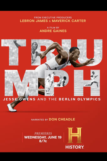 Poster of Triumph: Jesse Owens and the Berlin Olympics