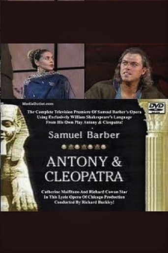 Poster of Antony & Cleopatra - Lyric Opera of Chicago