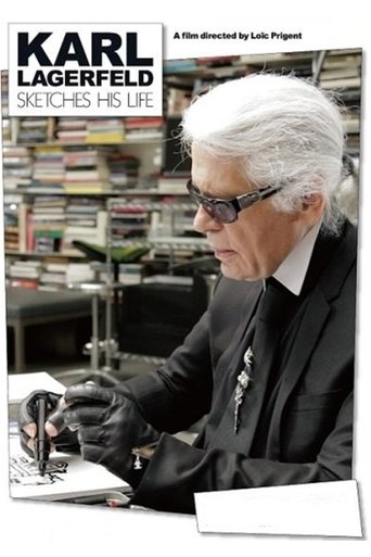 Poster of Karl Lagerfeld Sketches His Life