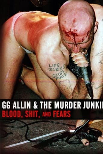 Poster of GG Allin & the Murder Junkies: Blood, Shit and Fears