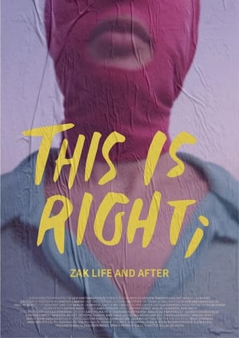 Poster of This is Right; Zak Life and After