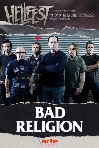 Poster of Bad Religion - Hellfest 2022