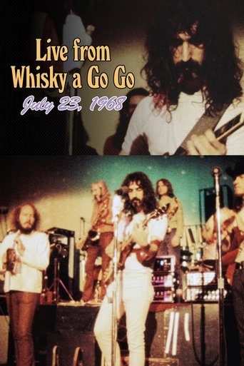 Poster of Frank Zappa and The Mothers of Invention: Live at Whisky a Go Go 1968