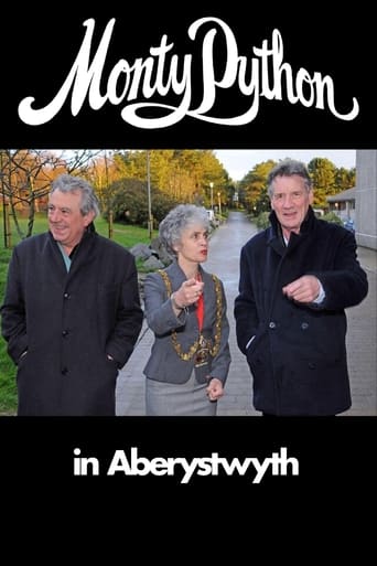 Poster of Monty Python in Aberystwyth