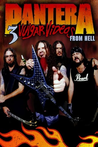 Poster of Pantera: 3 Vulgar Videos From Hell