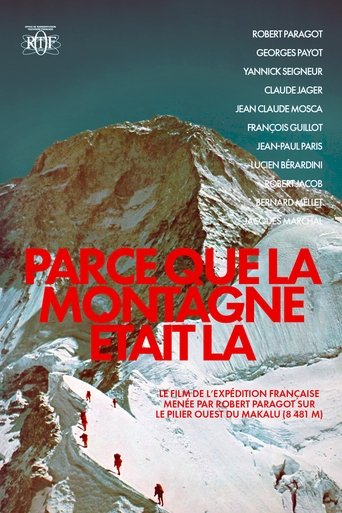 Poster of Because The Mountain Was There