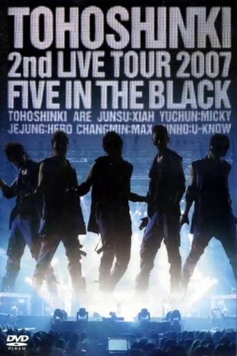 Poster of TOHOSHINKI 2nd LIVE TOUR 2007 FIVE IN THE BLACK