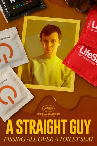 Poster of A Straight Guy Pissing All Over A Toilet Seat
