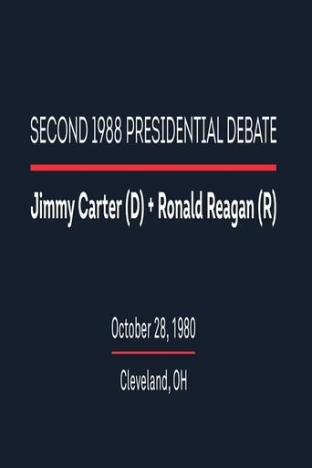 Poster of 1980 Second Presidential Debate