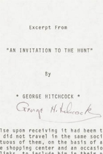 Poster of An Invitation to the Hunt