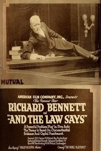 Poster of And the Law Says