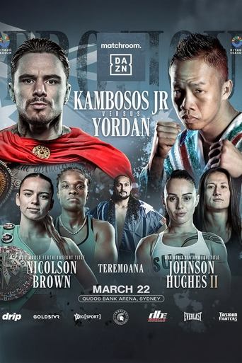 Poster of George Kambosos Jr vs. Daud Yordan