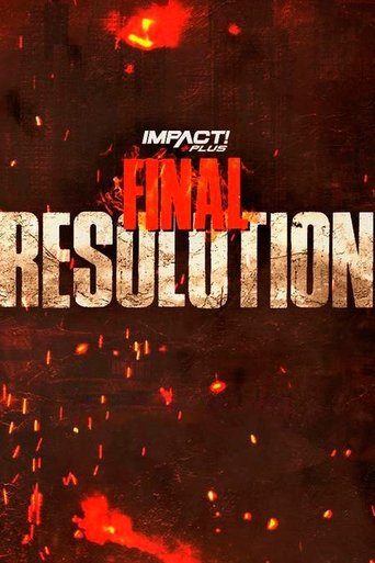 Poster of IMPACT Wrestling: Final Resolution 2020