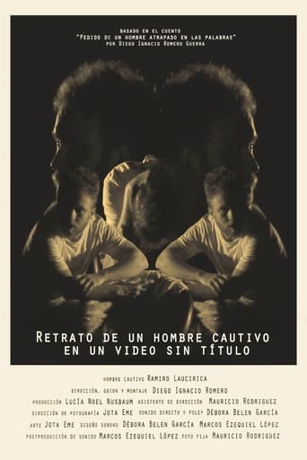 Poster of Portrait of a captive man in an untitled video