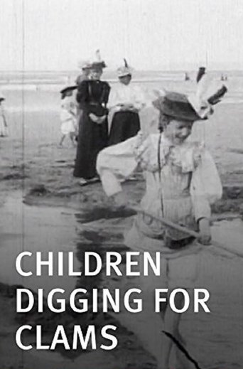 Poster of Children Digging for Clams