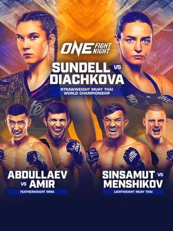 Poster of ONE Fight Night 22: Sundell vs. Diachkova