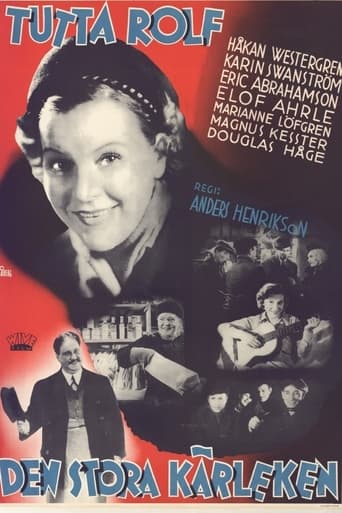 Poster of Den stora kärleken