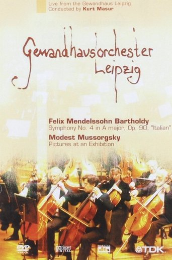 Poster of Gewandhausorchester Leipzig: Mendelssohn/Mussorgsky (Masur)