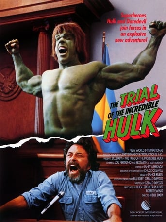 Poster of The Trial of the Incredible Hulk